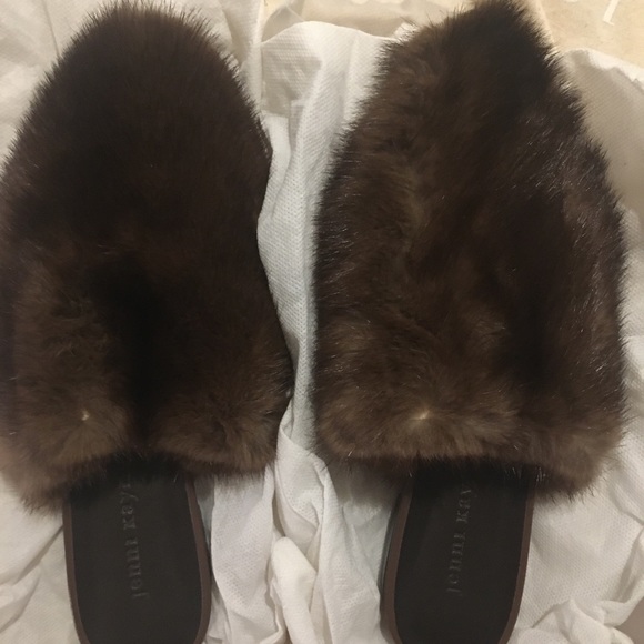 Jenni Kayne Mink Slides size 6.5 - Picture 4 of 9